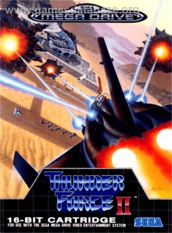 Cover Thunder Force II for Genesis - Mega Drive